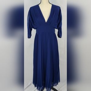 ASOS Royal Blue Midi Dress, size 6